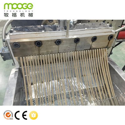 Pp Hdpe Plastic Recycling Rigid Flakes Pelletizing Line