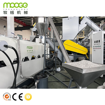 Pp Plastic Water Strand Pelletizing Plastic Flakes Granulator Machine