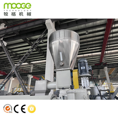 Pp Plastic Water Strand Pelletizing Plastic Flakes Granulator Machine