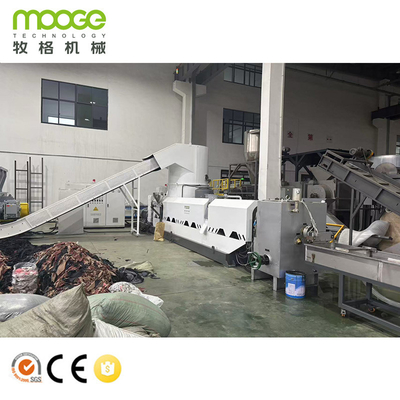 Used Clothes Polyester Fiber Pelletizing Line