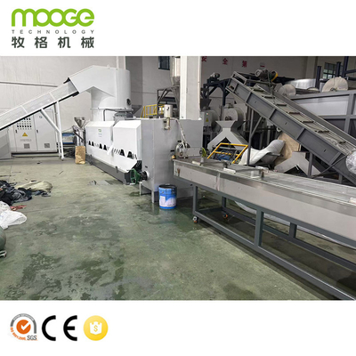 Used Clothes Polyester Fiber Pelletizing Line