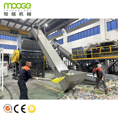 High Capacity PET Bottle Crushing Machine 2T/H