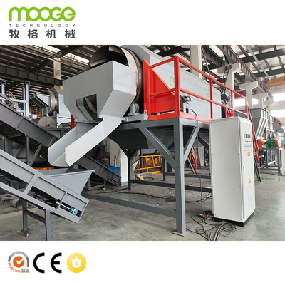 2000kg/h PET Bottle Washing Recycling Line Flake Washing System