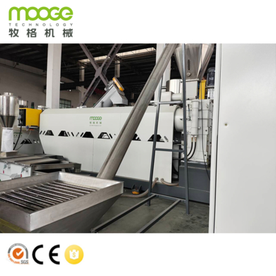 PLC-Controlled HDPE PP Plastic Pelletizing Machine with ABB Inverter