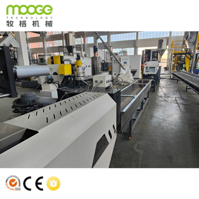PLC-Controlled PP PE Plastic Pelletizing Machine with ABB Inverter