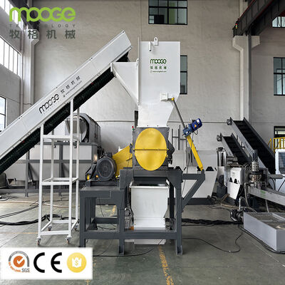 Industrial PP PE Film Recycling Machine for HDPE and LDPE Pellets