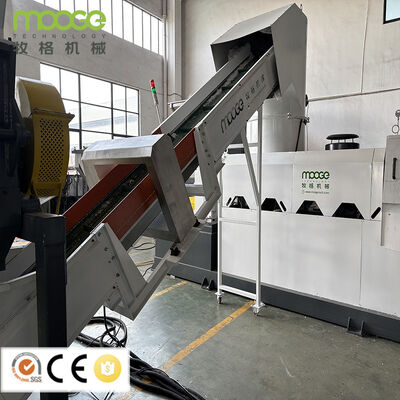 Automatic Waste PP PE Film Pelletizing Line for HDPE LDPE Plastic Recycling Production