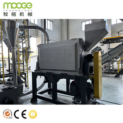 Plastic Recycling Washing Line Electric Powersupply 304 Stainless Steel Washing System