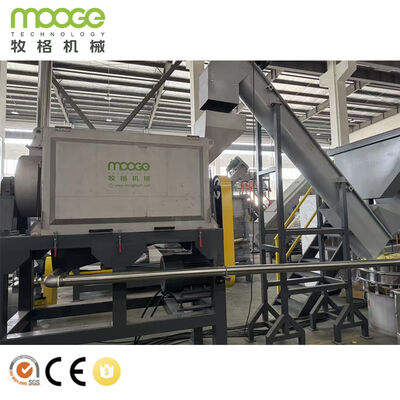 304 Stainless Steel PE PP Film Recycling Washing Line Plastic Film Crushing Washing Drying Production Line
