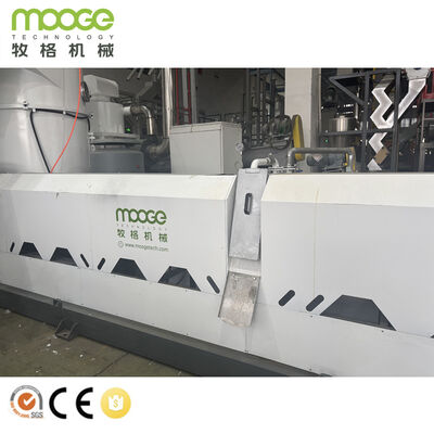 Waste Fiber PET Recycling Granulating Machine with Strand Cutting System