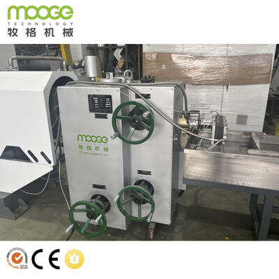 Waste Fiber PET Recycling Granulating Machine with Strand Cutting System