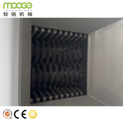 Double Shaft Shredder Machine for Plastic Recycling Waste Plastic Tire Wood Metal Drum Crushing