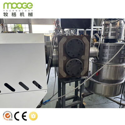 High Output Automatic Double Single Screw Extruder PP PE Pelletizing Line High Quality