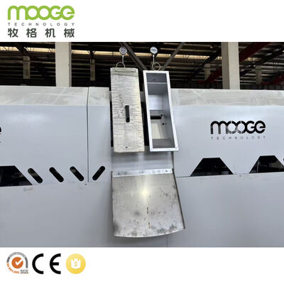 Automatic Double Single Stage Hard Flakes Pelletizing Line Recycled PP PE PVC Bottle Flakes