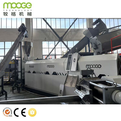 Rigid Plastic Double Stage Strand Pelletizing Line for HDPE PP ABS PS Recycling