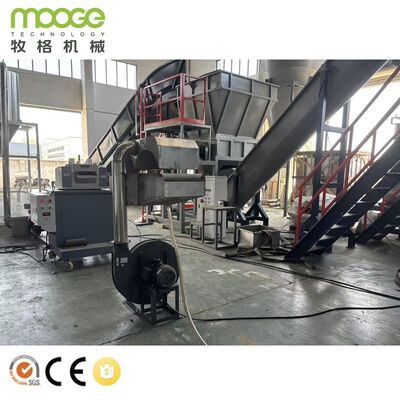 Rigid Plastic Double Stage Strand Pelletizing Line for HDPE PP ABS PS Recycling