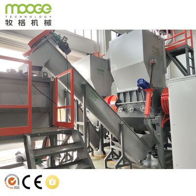 High Efficiency PET Bottle Recycling Machine Plastic Bottle Crushing Washing Drying Production Line