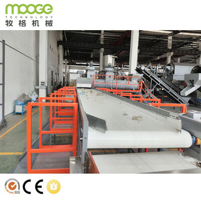 High Efficiency PET Bottle Recycling Machine Plastic Bottle Crushing Washing Drying Production Line