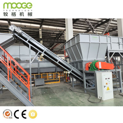 High Capacity Automatic PET Recycling System Plastic Bottle Recycling Machine