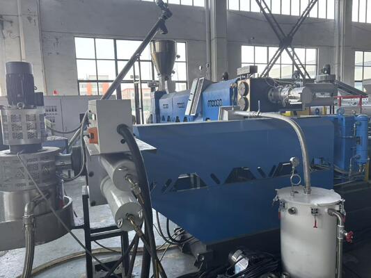 Plastic Recycling Pelletizing Machine Rigid PP PE Granulating Line Plastic Granule