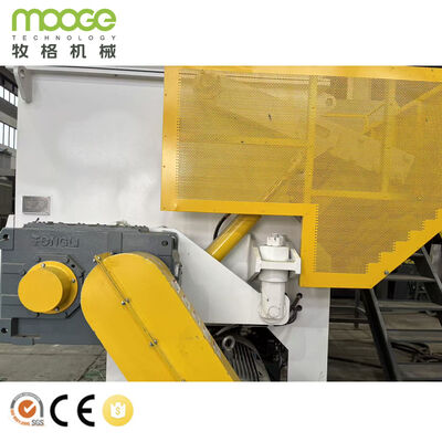 PP PE Plastic Recycling Single Shaft Shredder Machine Plastic Pipe Bag Lump Waste Shredder