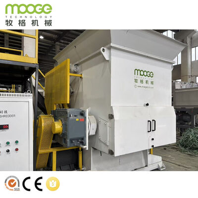 Single Shaft Plastic Shredder Industrial Plastic Crushing for PS PVC Lumps