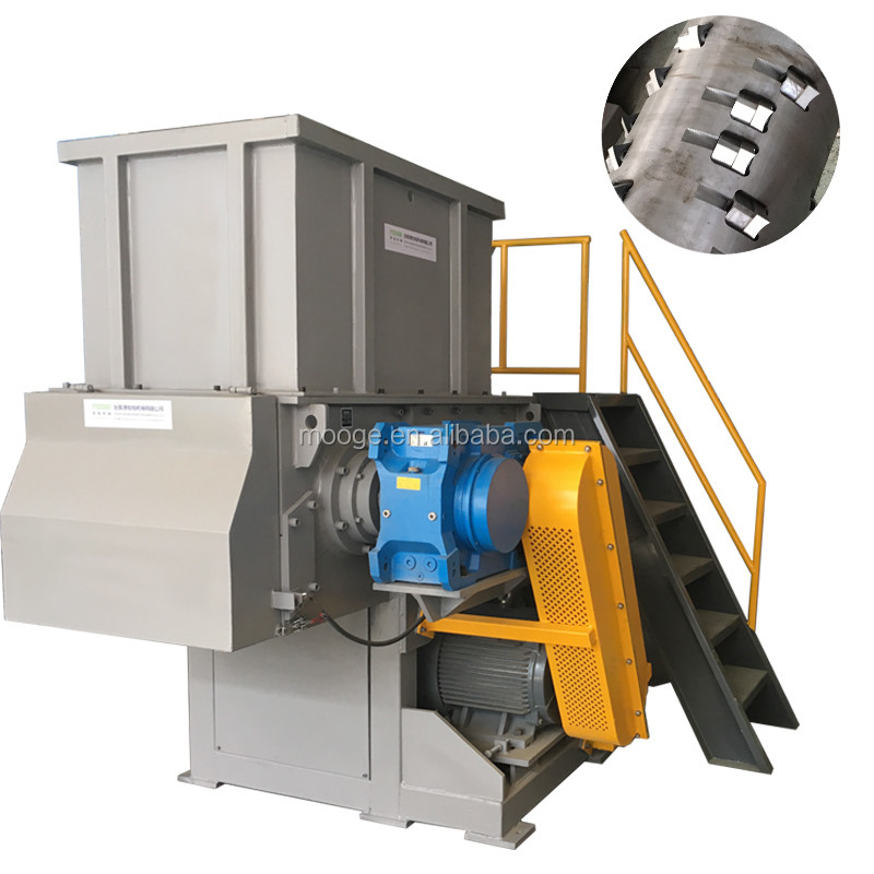 600-1500mm Plastic Shredder Machine , Aluminum Plastic Chipper Machine