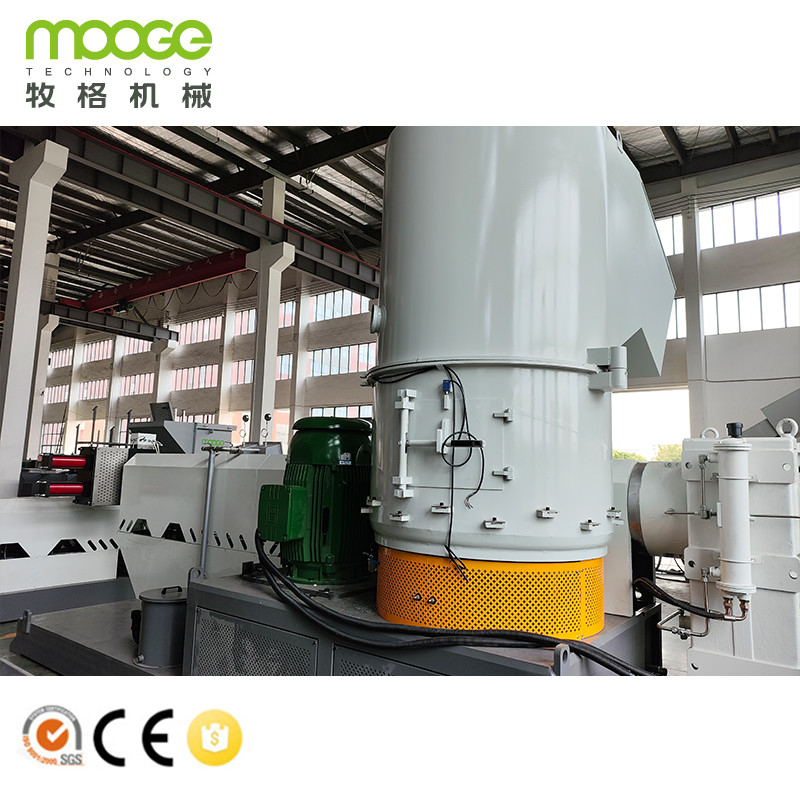 Waste Film Recycling Pp Woven Bag Plastic Granulator Machine For Waste Recycling