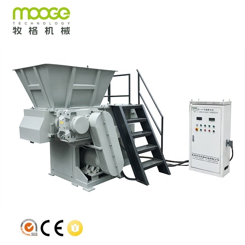 Single Shaft Shredder for Large Die Materials and Big Block Waste High Efficiency Durable Shredding Machine