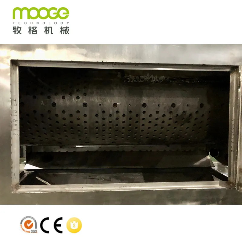 PP PE Scrap Washing Squeezing Plastic Dryer Machine