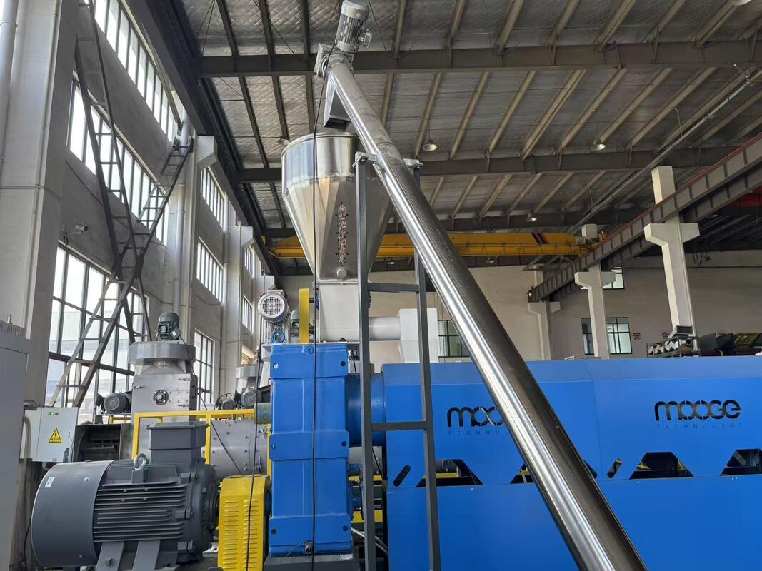 Recycled Waste PP PE Rigid Plastic Scraps Flakes Extrusion Pelletizing Line Hard Plastic Greanules