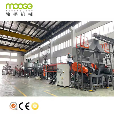 High Capacity Waste Pet Bottle Crushing Washing Plastic Recycling Line