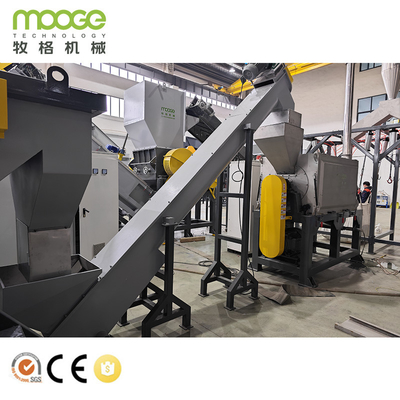 Cleaning Washing Shredder Machine Waste Highly Crushing Line