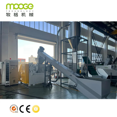 Soft PP PE Film Plastic Recycling Squeezing Agglomerator Machine