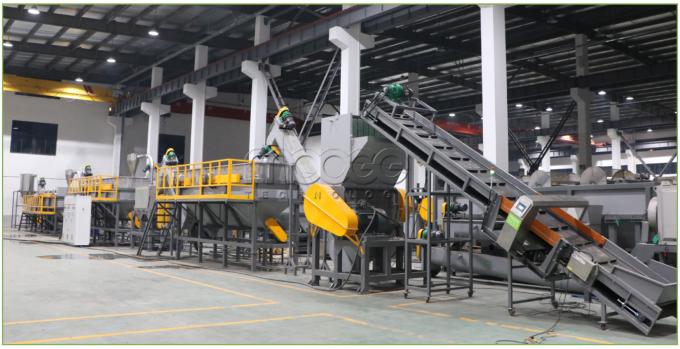 PET Plastic Bottle Washing Line Complete Recycling Solution For PP PE HDPE Film Bottle 3