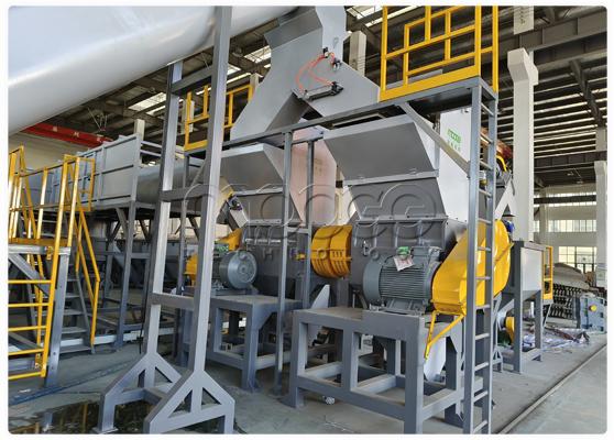 PET Plastic Bottle Washing Line Complete Recycling Solution For PP PE HDPE Film Bottle 5