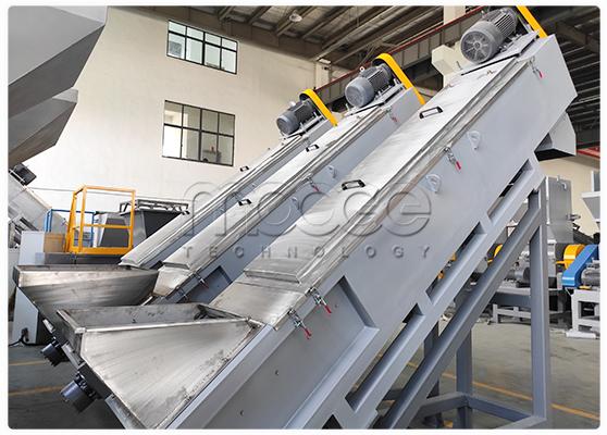 PET Plastic Bottle Washing Line Complete Recycling Solution For PP PE HDPE Film Bottle 8