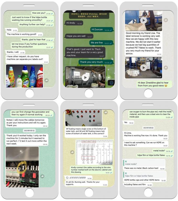 Fixed Blade 4 Waste Plastic Bottle Crusher For Recycling Online Support 23