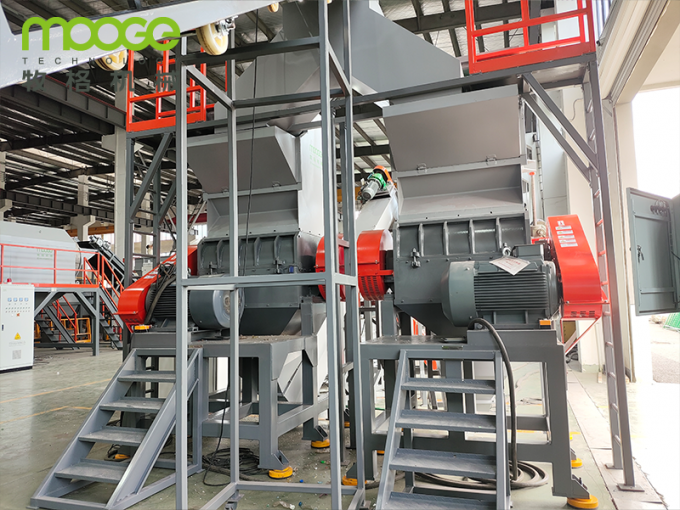 Fixed Blade 4 Waste Plastic Bottle Crusher For Recycling Online Support 2