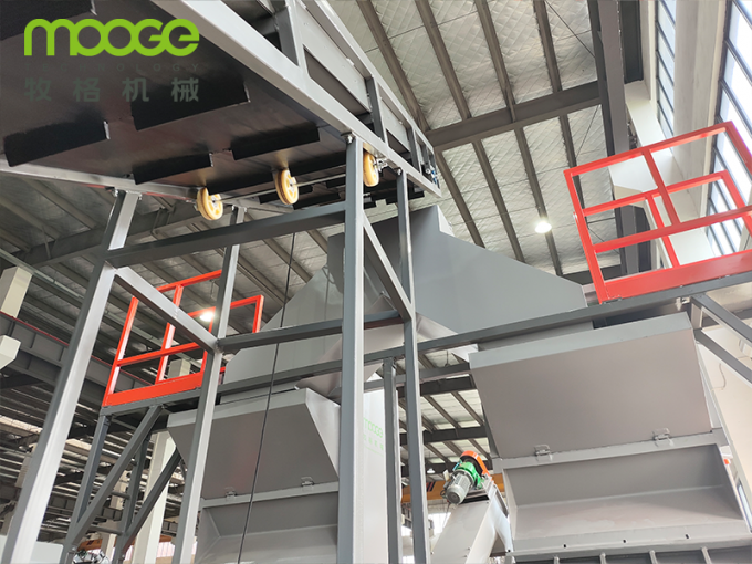 Fixed Blade 4 Waste Plastic Bottle Crusher For Recycling Online Support 3