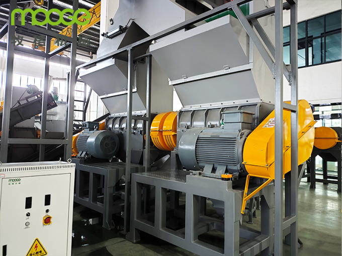 Fixed Blade 4 Waste Plastic Bottle Crusher For Recycling Online Support 5