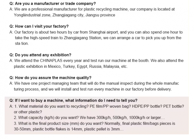 Fixed Blade 4 Waste Plastic Bottle Crusher For Recycling Online Support 25