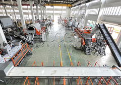 PET bottle recycling washing line